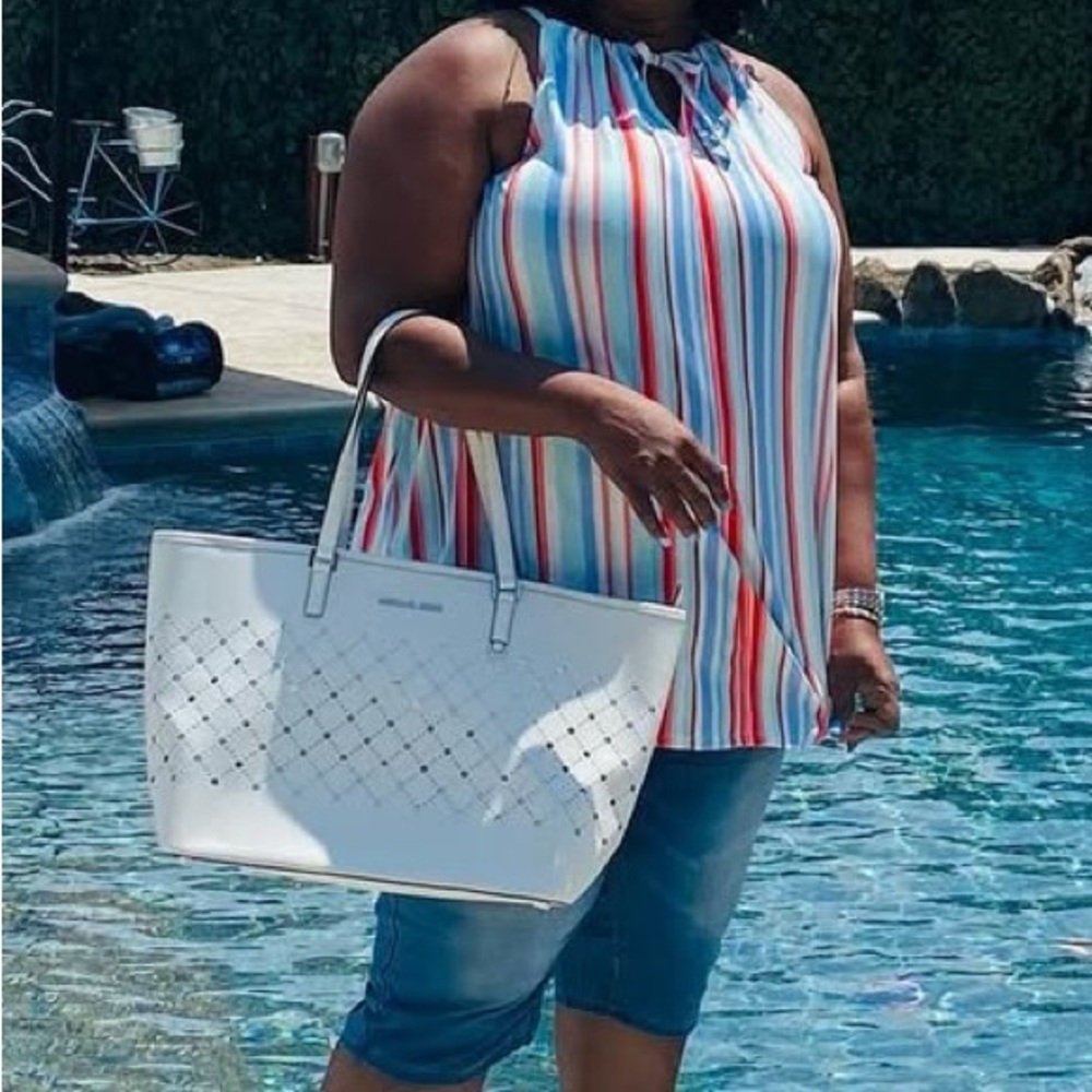 Lane Bryant Multi Color Tank Top